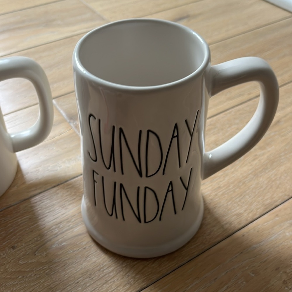 Rae Dunn Sunday Funday Mug. NWOT